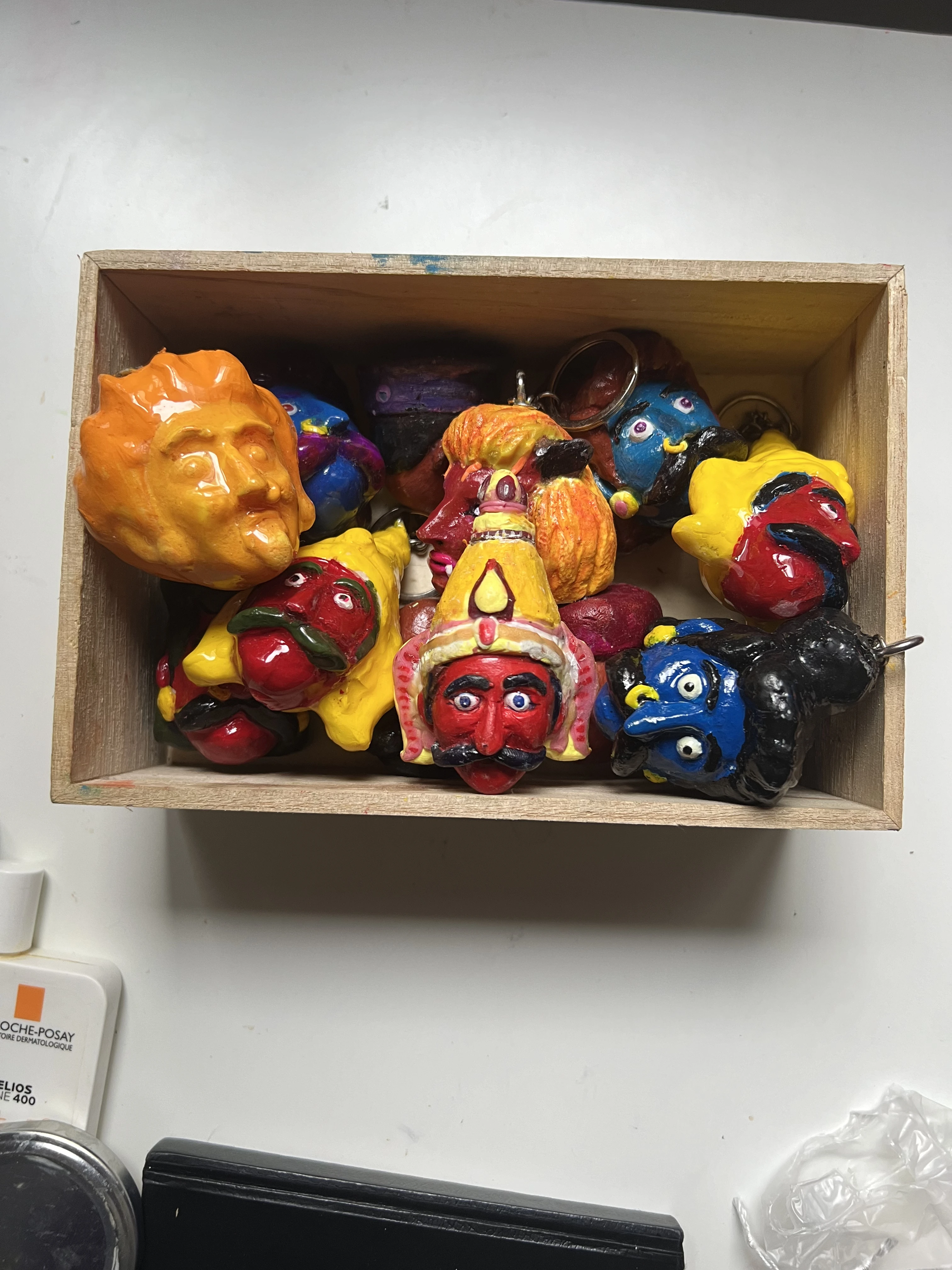 Tamil village deity shrine representation